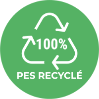100% PES Recyclé